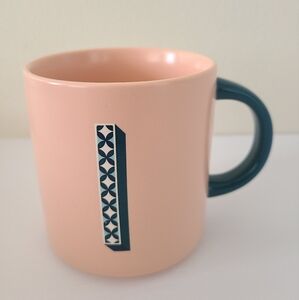 Indigo OUI Monogram "I" Mug
